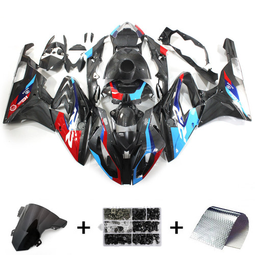 2015-2016 BMW S1000RR Injection Fairing Kit Bodywork Plastic ABS #101 Amotopart Fairing