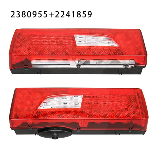 2x LED Rear Lamps 2380955+2241859 For SCANIA R P G L S Series Trucks