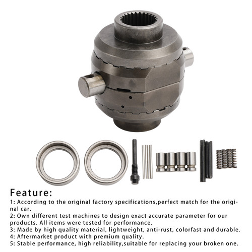 Yukon Spartan Locker Model 35 Dana 35 Differential Locker 27 Spline 1.625" Carrier SL M35-1.6-27 Generic