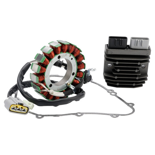 2015-2024 Yamaha MTT690 Yamaha MTT690 FZ07 Tenere YZF R7 Magneto Coil Stator+Voltage Regulator+Gasket Assy Generic