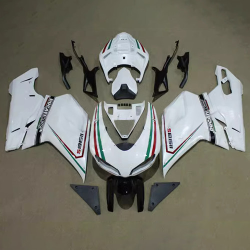 2007-2011 Ducati 1098 1198 848 Fairing Kit Bodywork Plastic ABS Amotopart Fairing #134