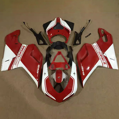 2007-2011 Ducati 1098 1198 848 Fairing Kit Bodywork Plastic ABS Amotopart Fairing #139