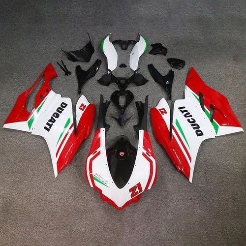 2015-2020 Ducati 1299 959 Injection Fairing Kit Bodywork Plastic ABS Amotopart Fairing #125