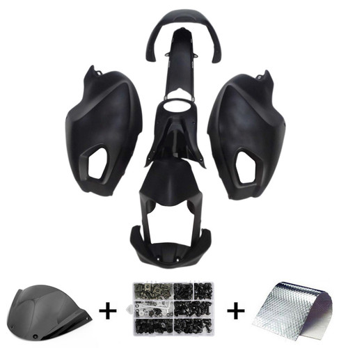 All years Ducati Monster 696 796 1100 S EVO Injection Fairing Kit Bodywork Plastic ABS Amotopart Fairing #123