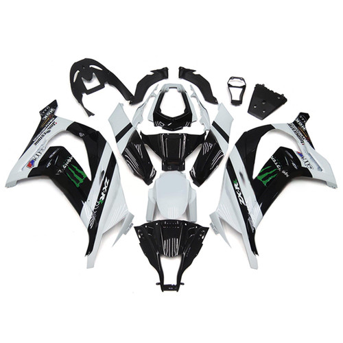 2011-2015 Kawasaki ZX10R Injection Fairing Kit Bodywork Plastic ABS Amotopart Fairing #138