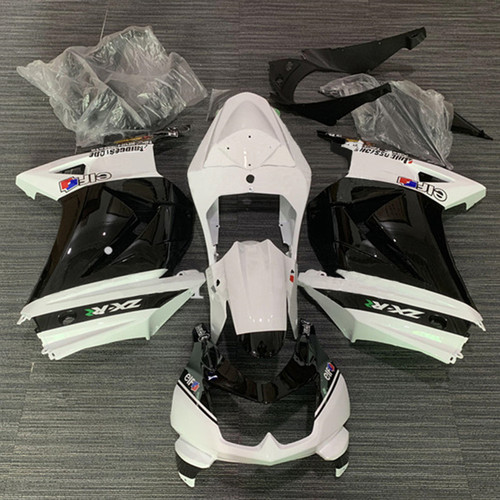 2008-2012 Kawasaki EX250 Ninja250R Injection Fairing Kit Bodywork Plastic ABS Amotopart Fairing #124