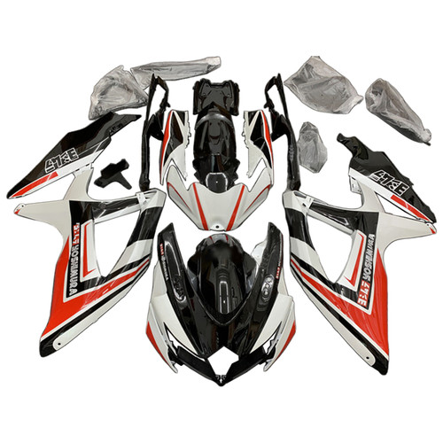 2008-2010  Suzuki GSXR 600/750 K8 Injection Fairing Kit Bodywork Plastic ABS Amotopart Fairing #167