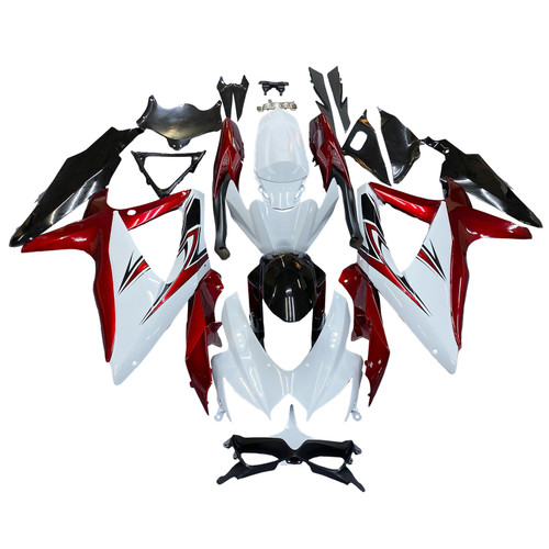2008-2010  Suzuki GSXR 600/750 K8 Injection Fairing Kit Bodywork Plastic ABS Amotopart Fairing #171