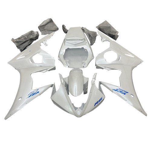 2005 Yamaha YZF-R6 600 Injection Fairing Kit Bodywork Plastic ABS Amotopart Fairing #030