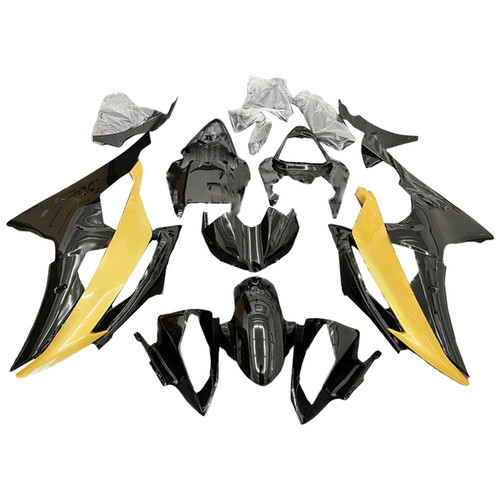 2008-2016 Yamaha YZF 600 R6 Injection Fairing Kit Bodywork Plastic ABS Amotopart Fairing #201