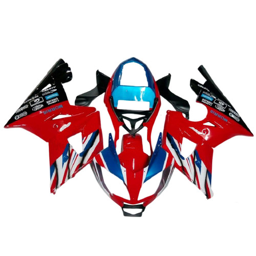 2002-2005 Triumph Daytona 600 650 Injection Fairing Kit Bodywork Plastic ABS Amotopart Fairing #127