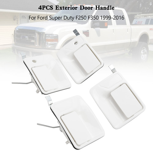 1999-2016 Ford Super Duty F250 F350 4PCS Exterior Door Handle 7C3Z2522601AA Generic  1999-2016 Ford Super Duty F250 F350 4PCS Exterior Door Handle 7C3Z2522601AA Generic