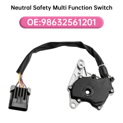 1996-2008 Porsche Boxster Cayman Neutral Safety Multi Function Switch 98632561201 Generic