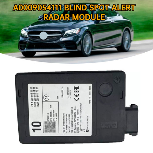 Mercedes Benz C-Class E-Class S-Class Blind Spot Radar Sensor A0009054111 Generic Mercedes Benz C-Class E-Class S-Class Blind Spot Radar Sensor A0009054111 Generic
