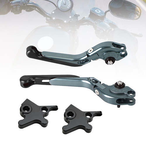 2016-2018 Piaggio MP3 300 350 Adjustable Clutch Brake Lever Black Generic
