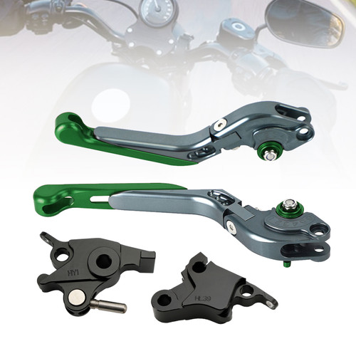 2021-2022 CFMOTO 700CL-X Heritage Adjustable Clutch Brake Lever Green Generic 2021-2022 CFMOTO 700CL-X Heritage Adjustable Clutch Brake Lever Green Generic