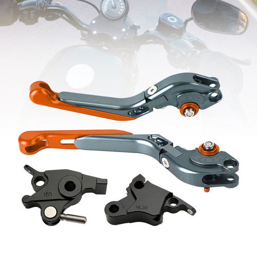 2021-2022 CFMOTO 700CL-X Heritage Adjustable Clutch Brake Lever Orange Generic 2021-2022 CFMOTO 700CL-X Heritage Adjustable Clutch Brake Lever Orange Generic