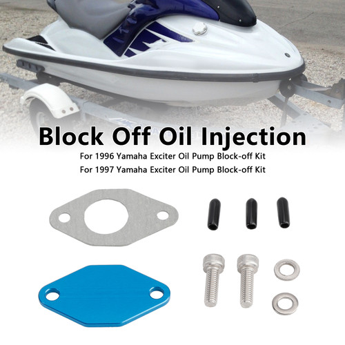 1995-1999 Yamaha Raider WaveVenture Exciter GP1200 1100 Oil Pump Block-off Kit Oil Injection Pump Generic