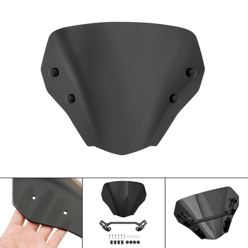 2023-2024 HONDA CB750 ABS Motorcycle Windshield WindScreen Black Generic 2023-2024 HONDA CB750 ABS Motorcycle Windshield WindScreen Black Generic