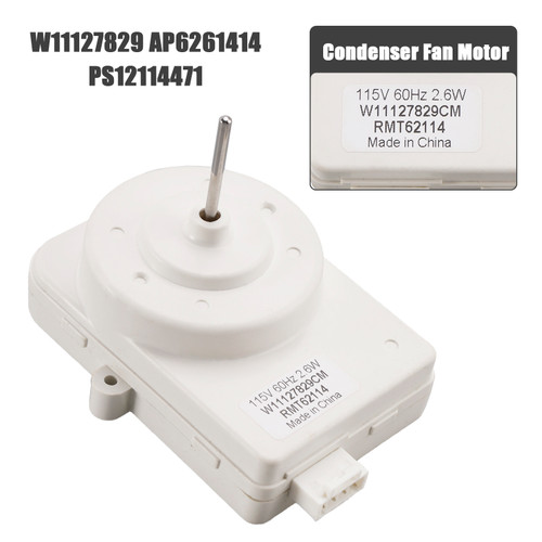 W11127829 AP6261414 PS12114471 Condenser Fan Motor