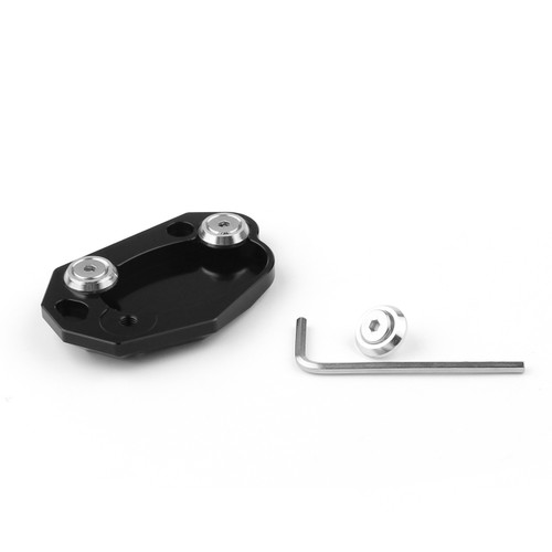 Kickstand Shoe Extension Plate Pad Side Stand Kawasaki Z1000 (10-13) Z1000SX (11-12) Black Kickstand Shoe Extension Plate Pad Side Stand Kawasaki Z1000 (10-13) Z1000SX (11-12) Black
