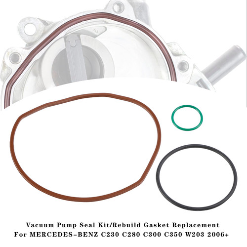 2006-2011 MERCEDES-BENZ C230 C280 C300 C350 W203 Vacuum Pump Seal Kit/Rebuild Gasket Replacement Generic