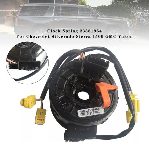 2014-2017 CHEVROLET Silverado 1500 Suburban Clock Spring 23381964 Generic