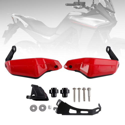 2023-2024 Honda XL750 Transalp Motorcycle Protector Hand Guards Red Generic