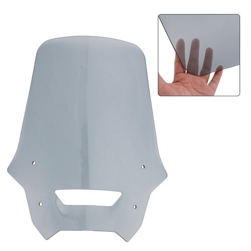 2024 HONDA NX400 NX500 piece Windshield Gray Generic