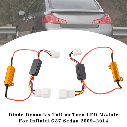 2009-2014 Infiniti G37 Sedan Diode Dynamics Tail as Turn LED Module Generic
