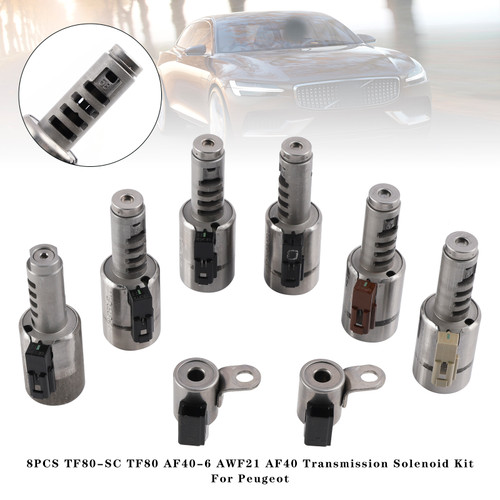 Peugeot 8PCS TF80-SC AF40-6 AWF21 AF40Transmission Solenoid Generic