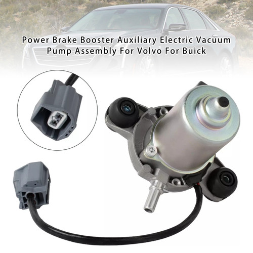 Volvo XC 90,72 Power Brake Booster Auxiliary Electric Vacuum Pump Assembly Generic