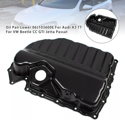 VW Beetle Golf Jetta Passat 2.5L Oil Pan Lower 06J103600E Generic VW Beetle Golf Jetta Passat 2.5L Oil Pan Lower 06J103600E Generic