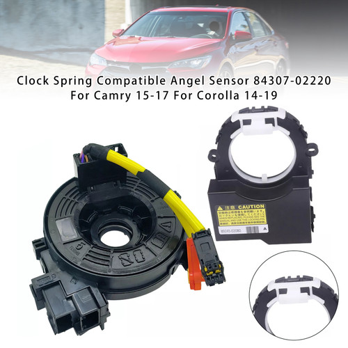 2014-2019 Toyota Camry Corolla Clock Spring Compatible Angel Sensor 84307-02220 Generic 2014-2019 Toyota Camry Corolla Clock Spring Compatible Angel Sensor 84307-02220 Generic