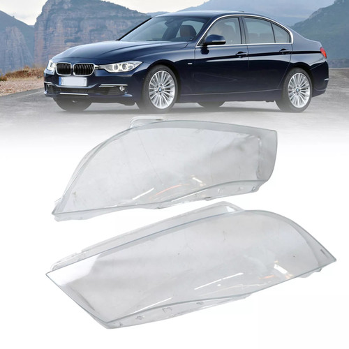 2005-2012 BMW 3 E90 E91 Sedan 2PCS Xenon Headlight Headlamp Clear Lens Cover Generic 2005-2012 BMW 3 E90 E91 Sedan 2PCS Xenon Headlight Headlamp Clear Lens Cover Generic