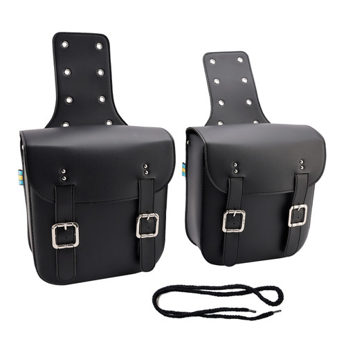 Tail Bag Side Saddlebag Tail Bag Luggage Pouch Storage Black 18L For Motorbike