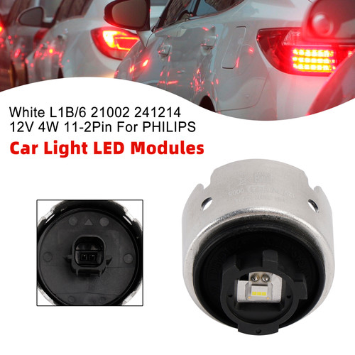 Car Light LED Modules White L1B/6 21002 241214 12V 4W 11-2Pin For PHILIPS