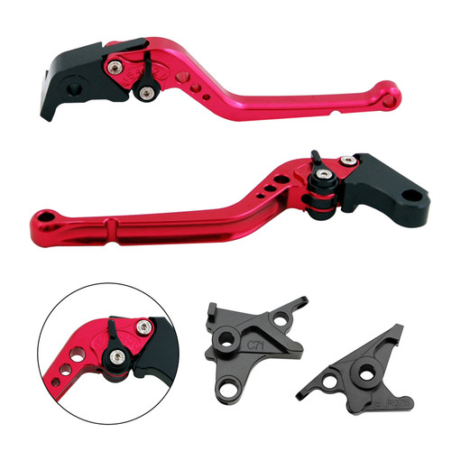 2017-2023 BMW R NINE T PURE RACER SCRAMBLER URBAN Racing Brake & Clutch Levers Red Generic