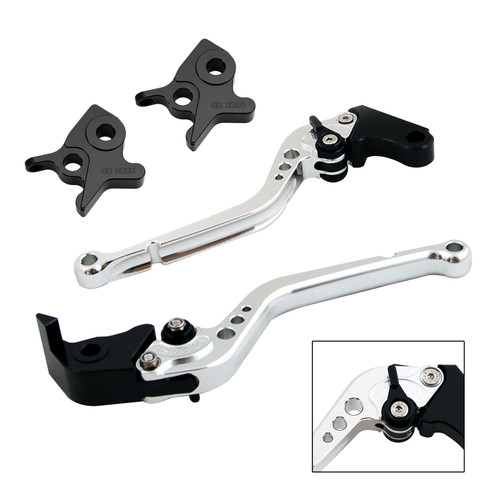 2017-2022 KYMCO AK550 Racing Brake & Clutch Levers Silver Generic