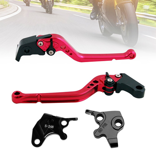 2008-2011 YAMAHA YZF R125 Long Clutch Brake Lever Red Generic
