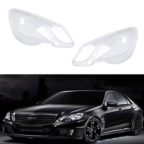 2009-2014 Mercedes Benz E-Class W212 2PCS Front Headlight Glass Clear Cover Generic 2009-2014 Mercedes Benz E-Class W212 2PCS Front Headlight Glass Clear Cover Generic