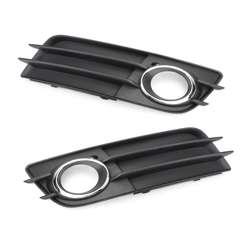 2008-2012 Audi A4 B8 S-Line S4 Pair Car Fog Light Grill Cover Left&Right Generic