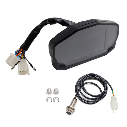 Universal Motorcycle LCD TFT Digital Speedometer Backlight Motorcycle Odometer