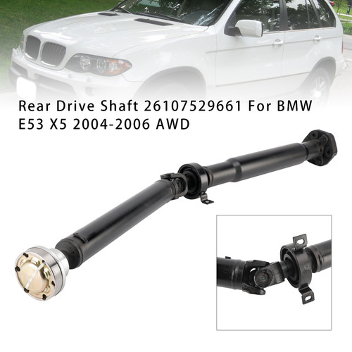 2004-2006 BMW E53 X5 AWD Rear Drive Shaft 26107529661 Generic