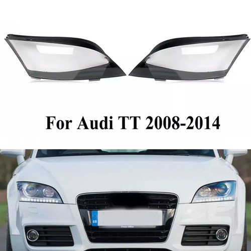 2008-2014 AUDI TT 2PCS Headlight Headlamp Lens Cover Shell Generic 2008-2014 AUDI TT 2PCS Headlight Headlamp Lens Cover Shell Generic