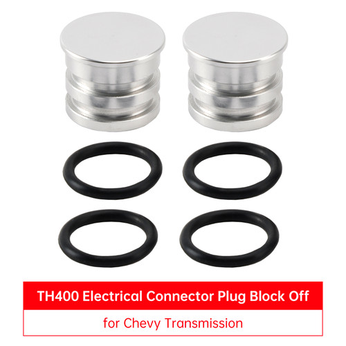 TH400 Electrical Connector Plug Block Off for Chevy Transmission 2PCs SBC 305 327 551909