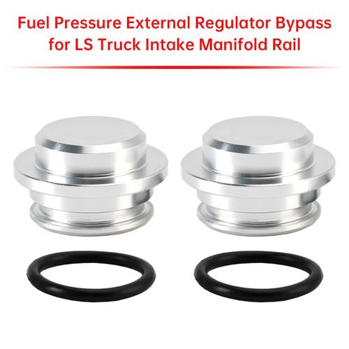 1999-2003 LS Gen 3 truck/SUV round fuel rails 2PCS Fuel Pressure External Regulator Bypass Generic