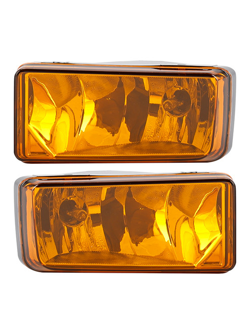 2007-2013 Chevy Silverado Pair Front Fog Light Lamps With Bulbs Yellow Lens Generic 2007-2013 Chevy Silverado Pair Front Fog Light Lamps With Bulbs Yellow Lens Generic