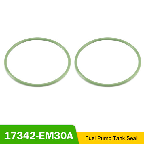 2007-2019 Nissan Rogue Juke Sentra Fuel Pump Tank Seal Gasket 2PCS 17342-EM30A Generic