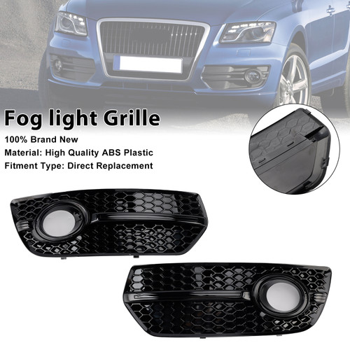 2009-2012 Audi Q5 2* Fog light Grille Generic